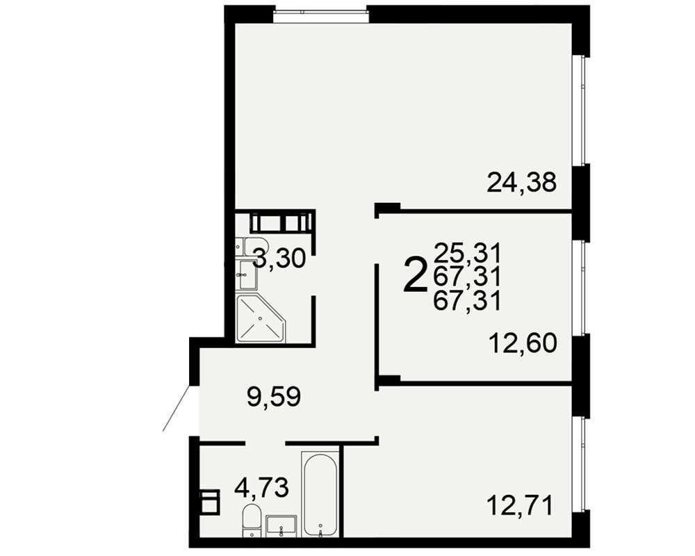 План квартиры №18
