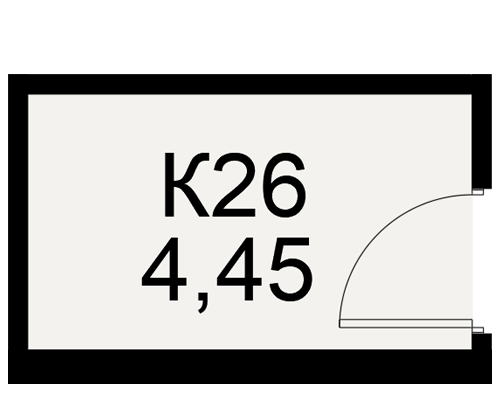 План кладовки