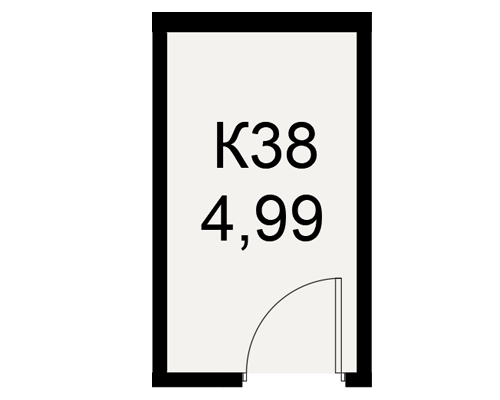 План кладовки