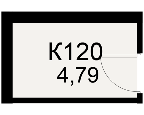 План кладовки