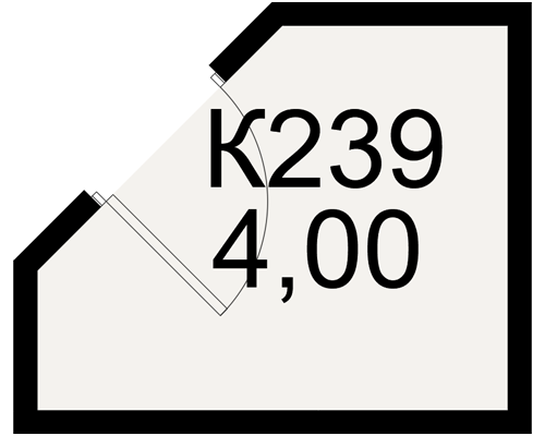 План кладовки