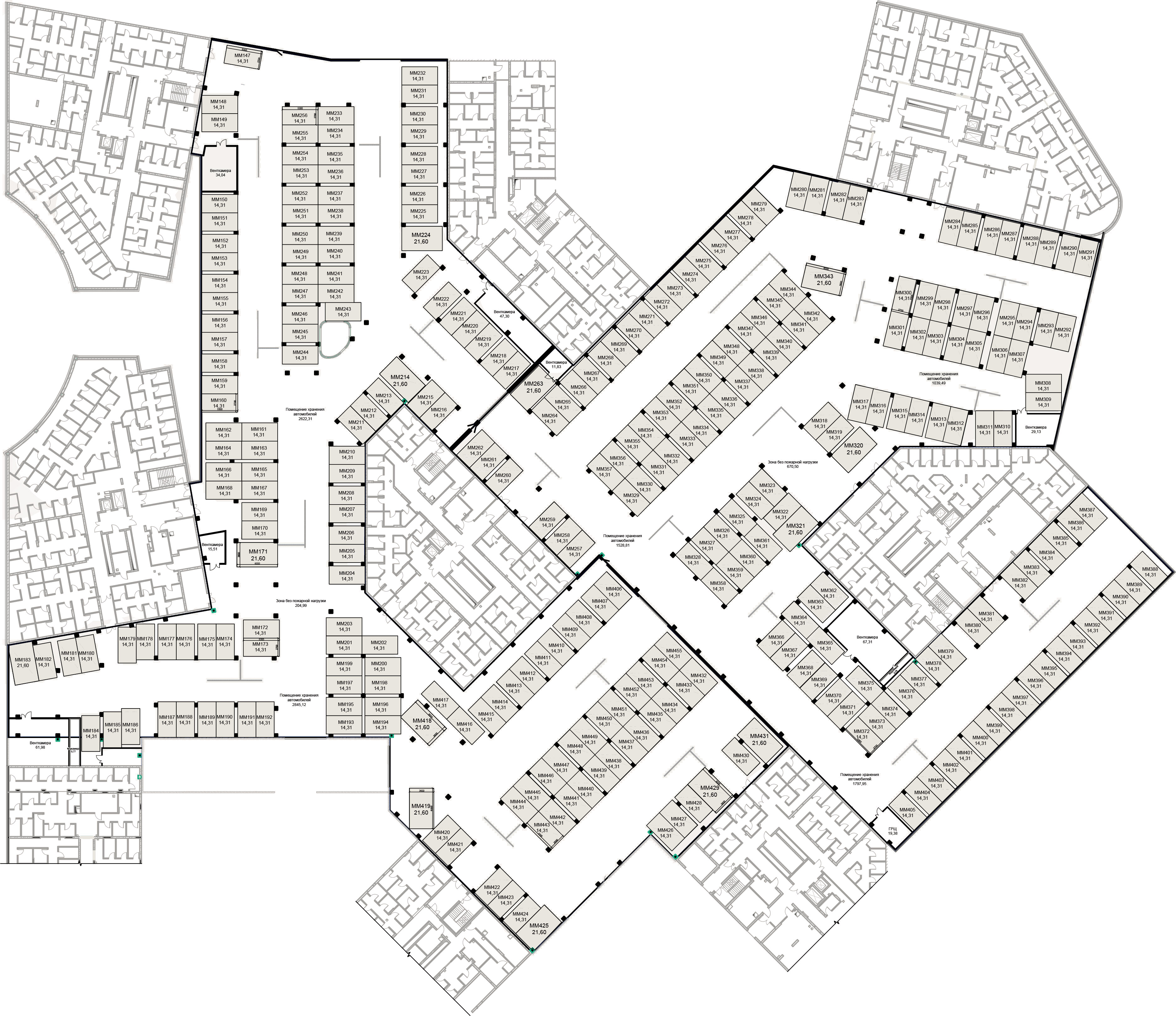 План машино-места