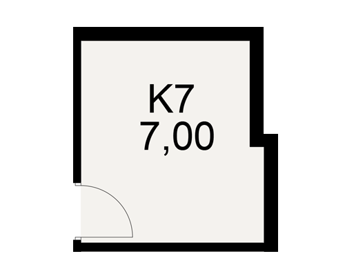 План кладовки