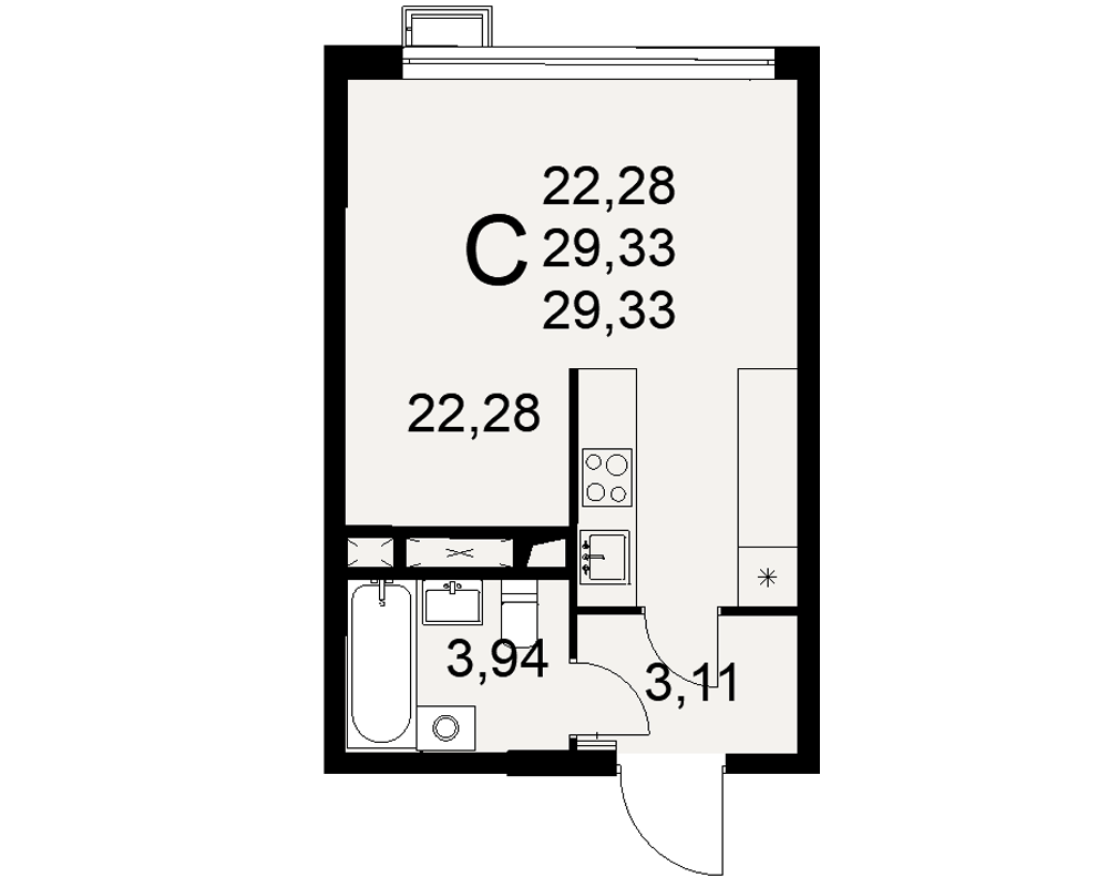 План квартиры