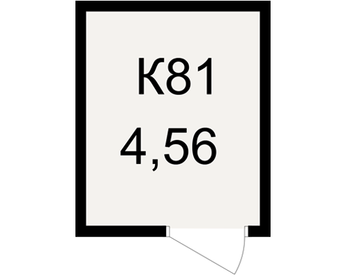 План кладовки