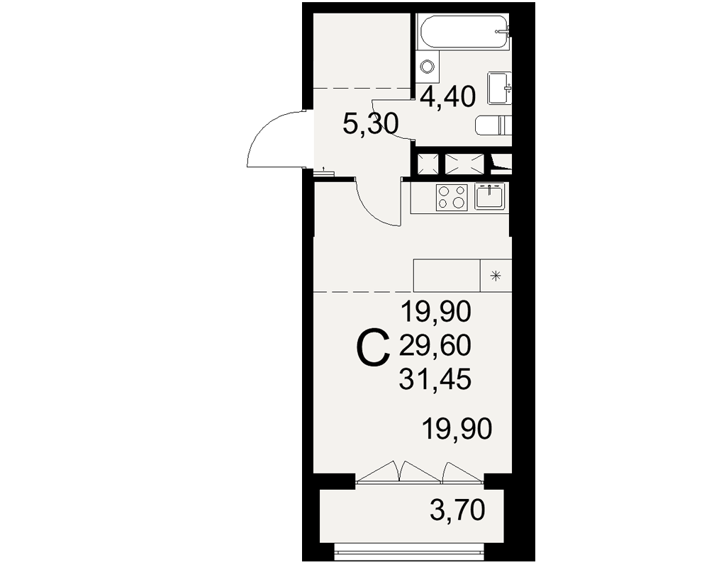 План квартиры