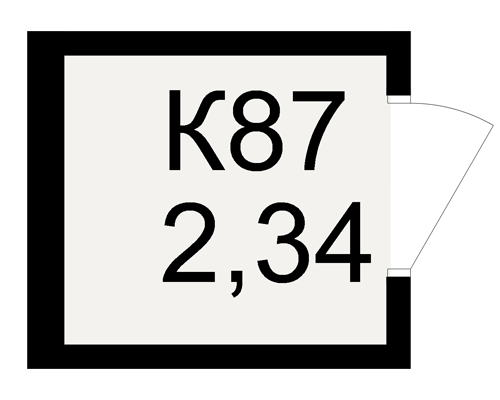 План кладовки