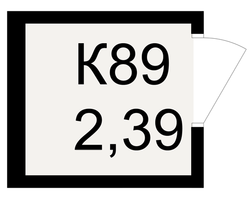 План кладовки