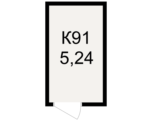 План кладовки