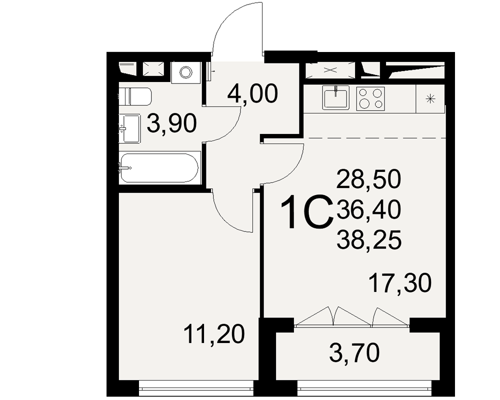 План квартиры