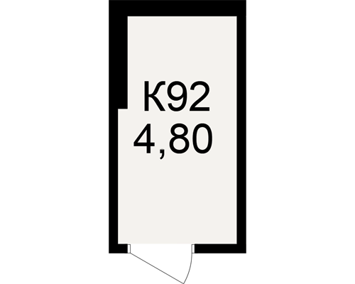 План кладовки