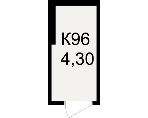 План кладовки