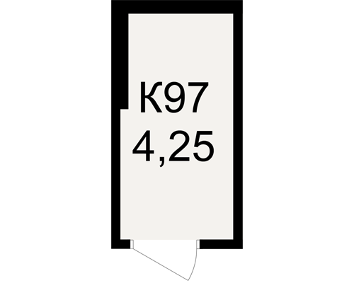 План кладовки