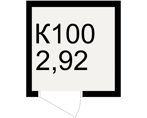 План кладовки