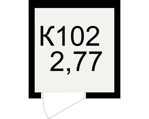 План кладовки