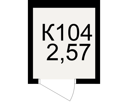 План кладовки