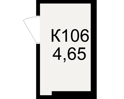 План кладовки