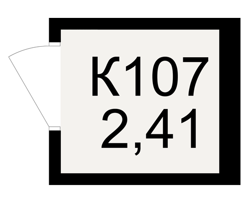 План кладовки