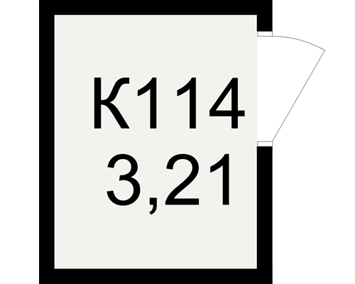 План кладовки