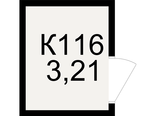 План кладовки