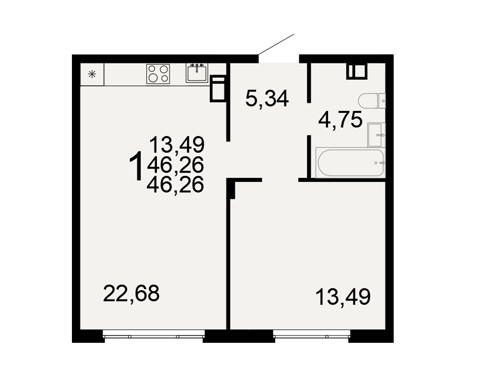 План квартиры