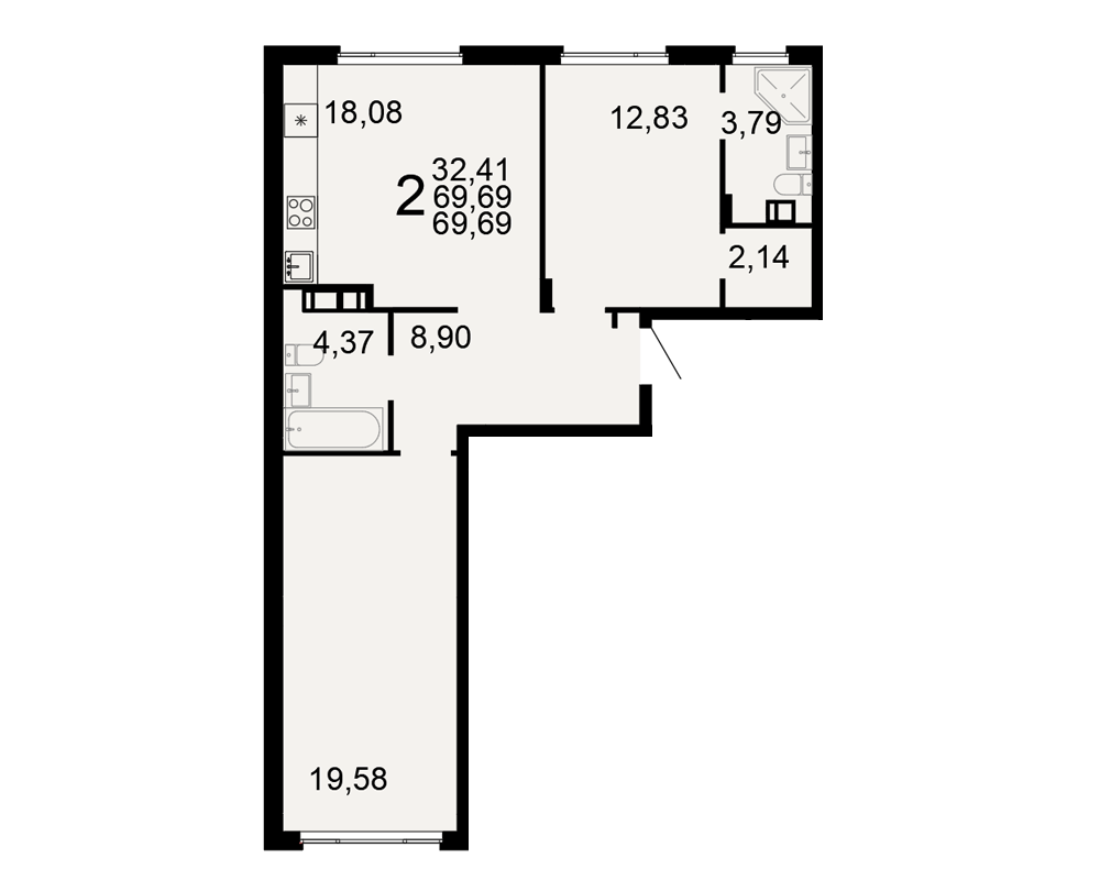 План квартиры