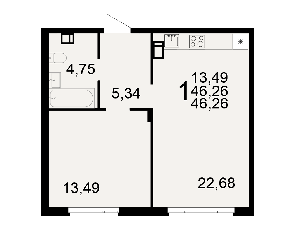 План квартиры