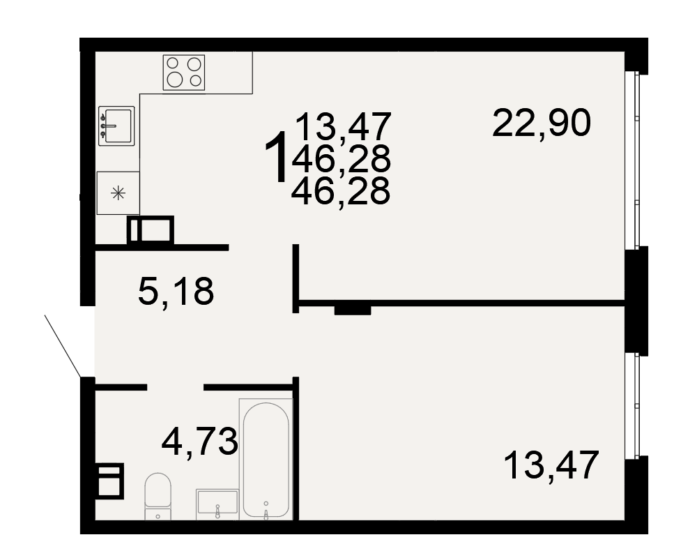 План квартиры