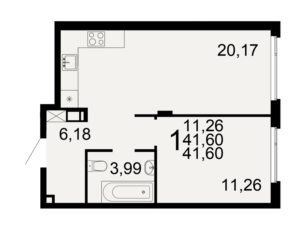 План квартиры