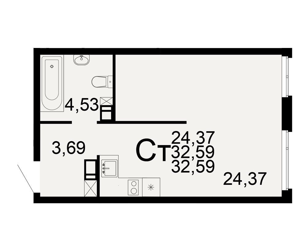 План квартиры