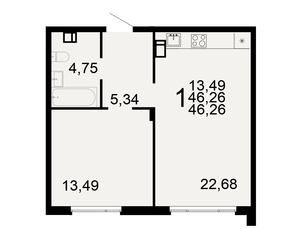План квартиры №11