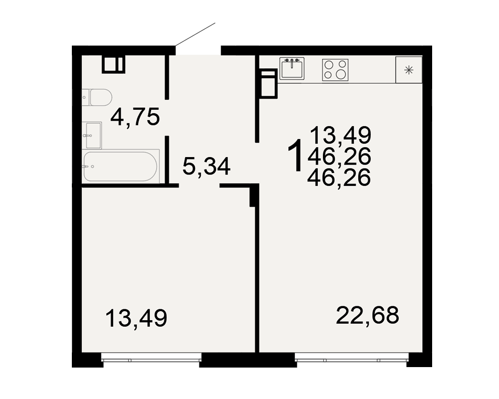 План квартиры