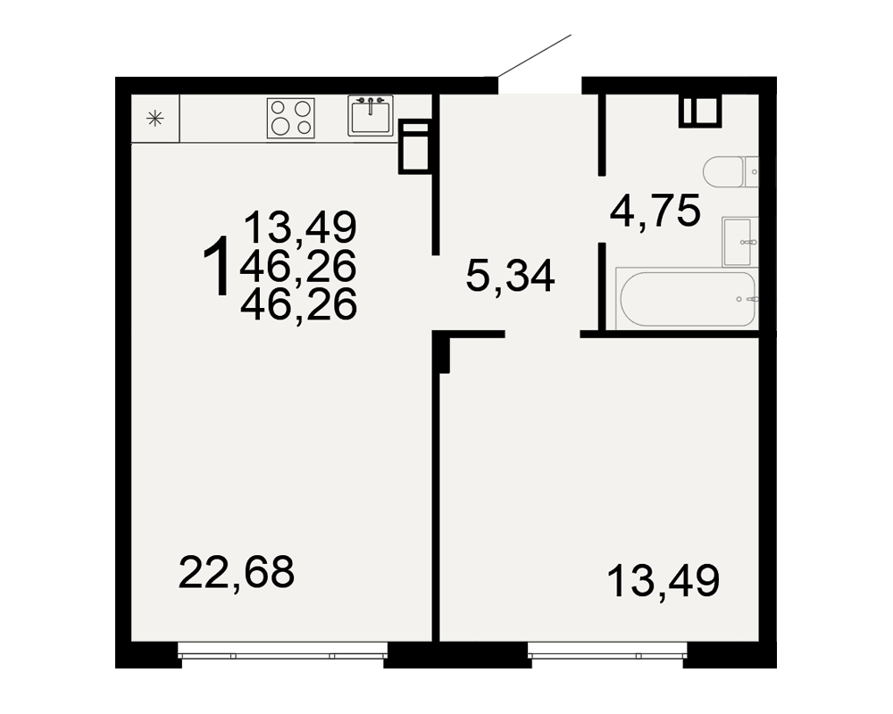 План квартиры