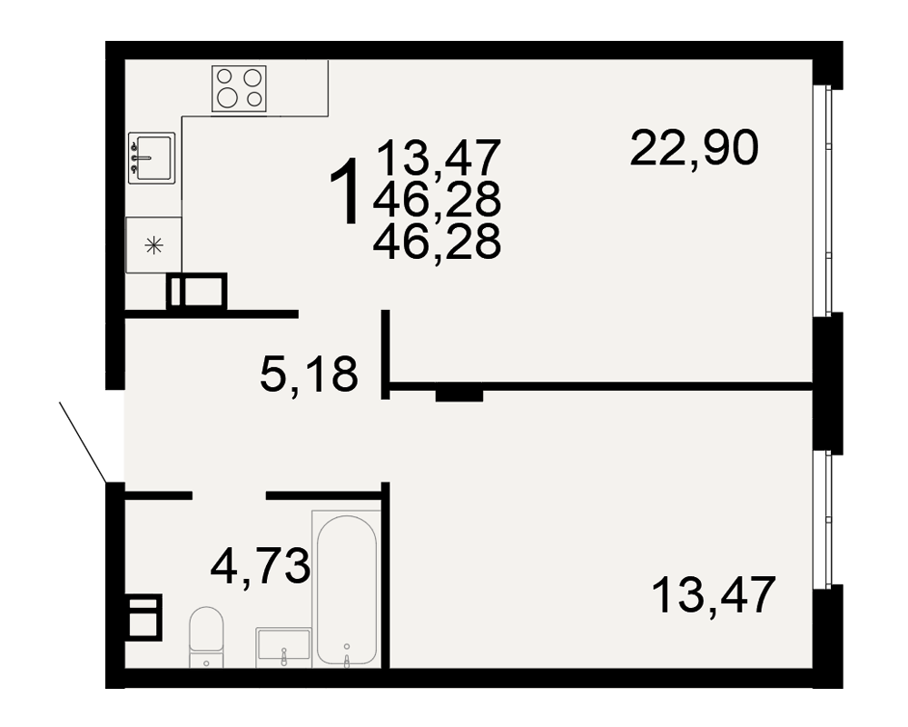 План квартиры