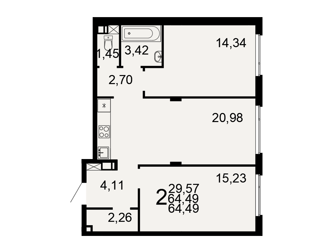 План квартиры