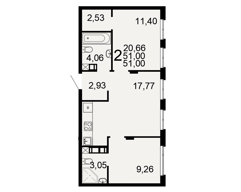 План квартиры