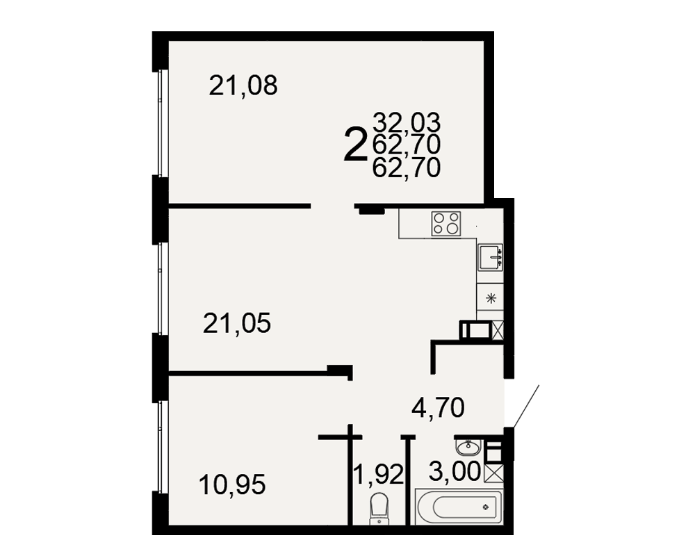 План квартиры №99