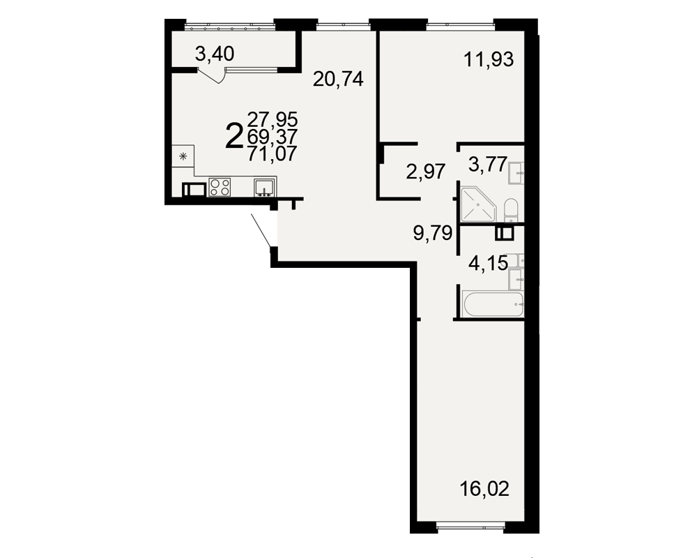 План квартиры