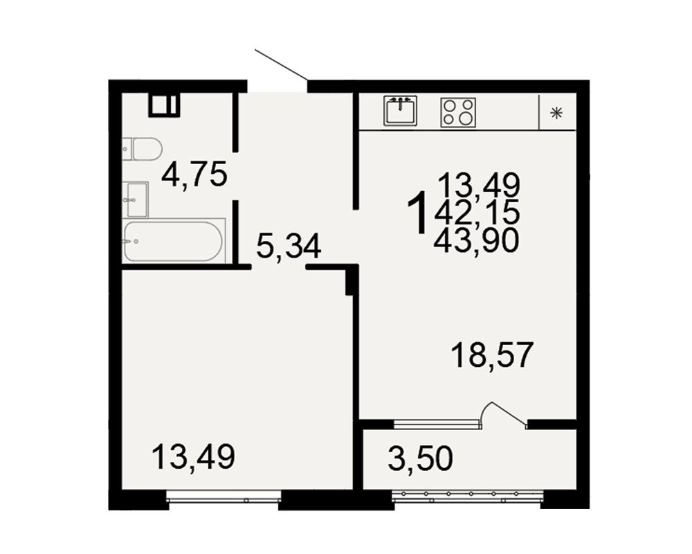 План квартиры