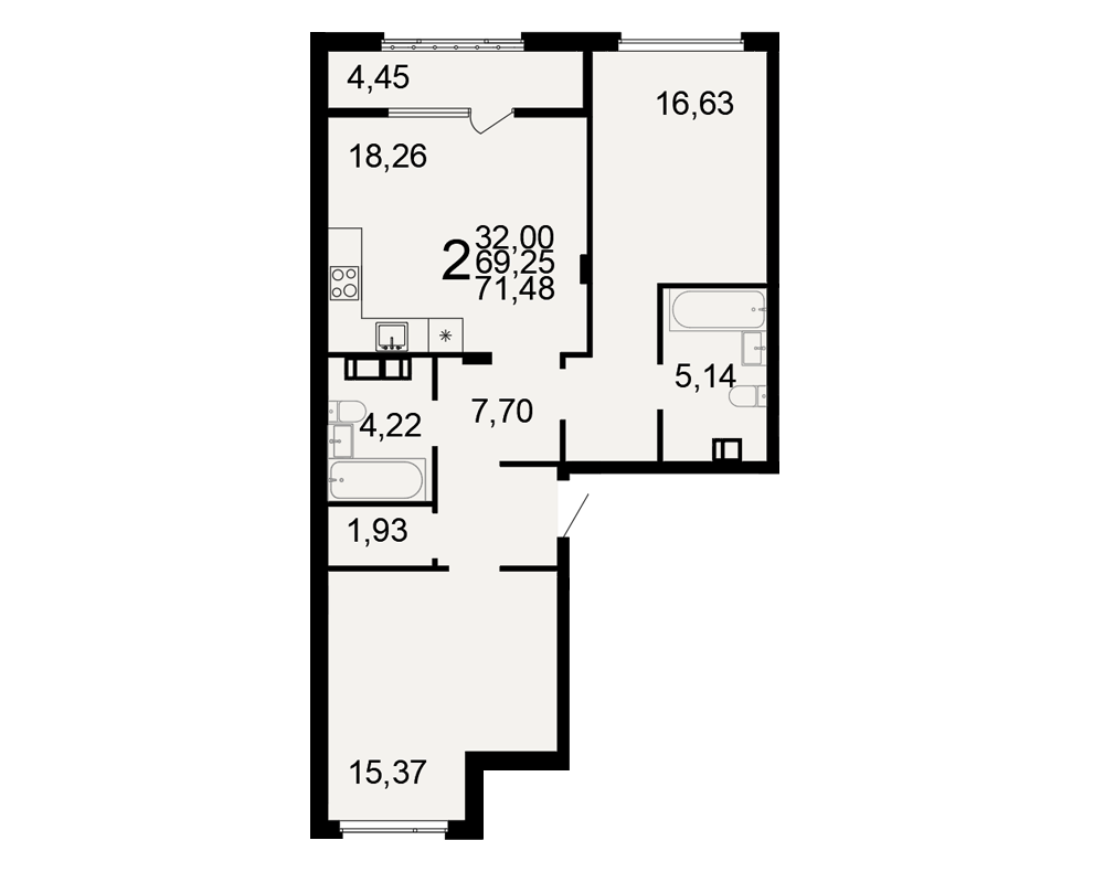 План квартиры