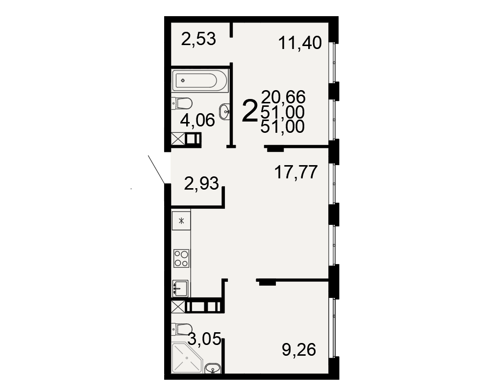 План квартиры