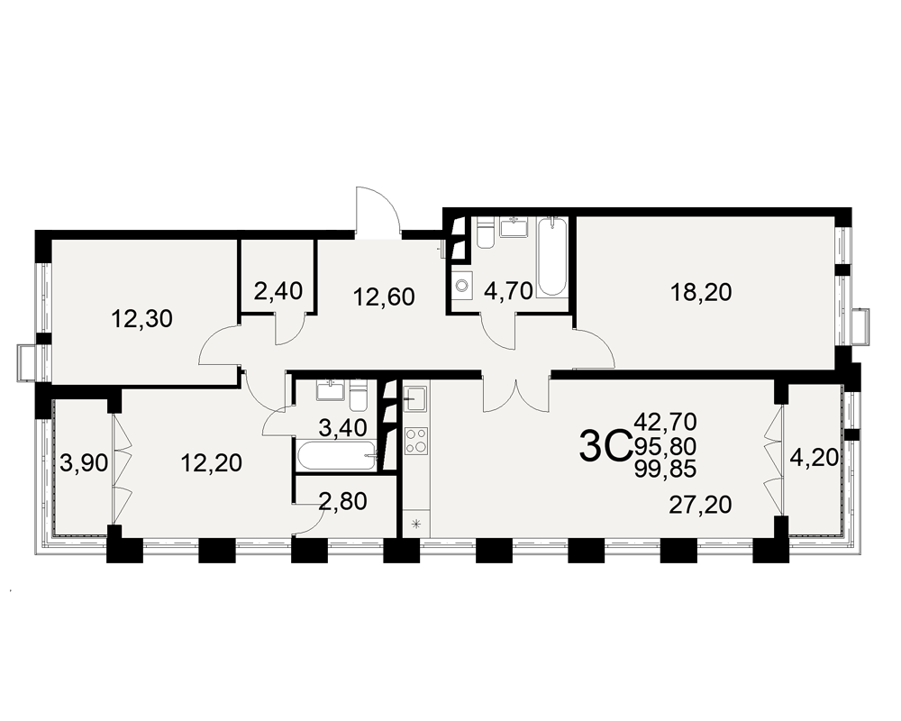 План квартиры