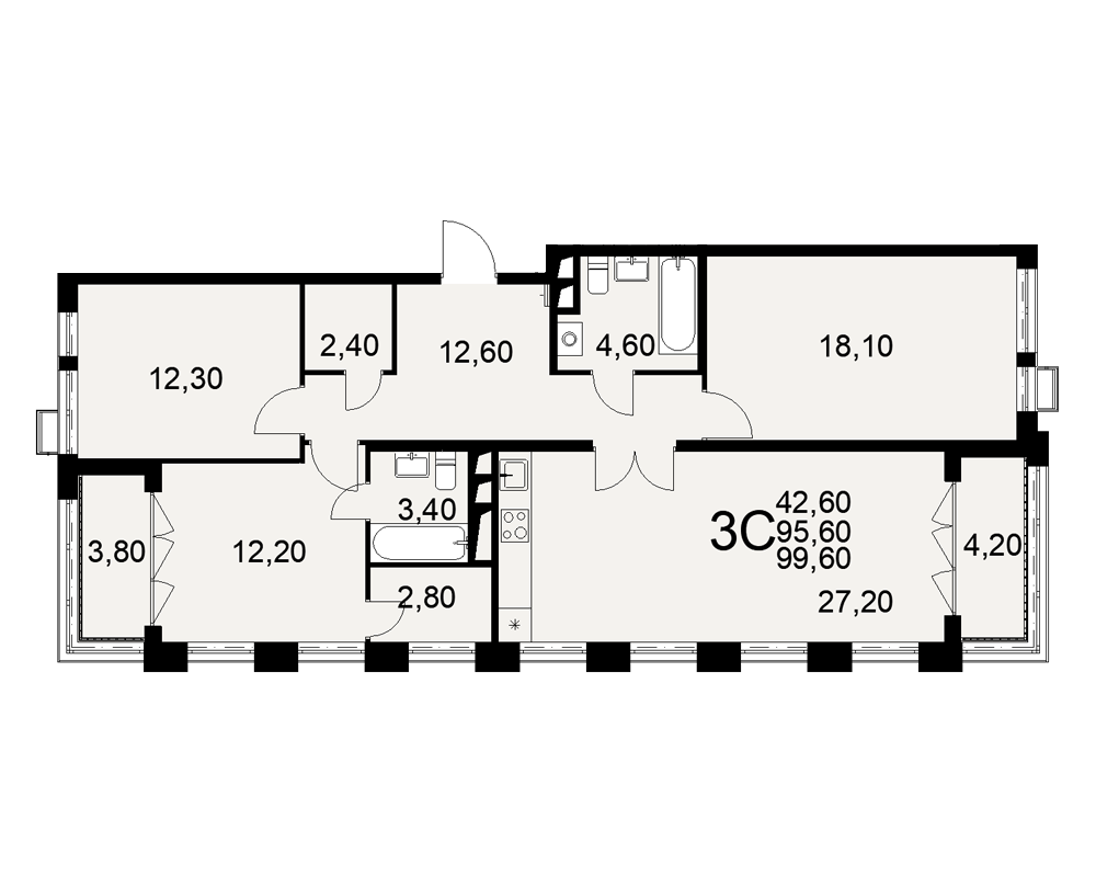 План квартиры