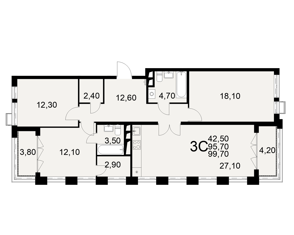 План квартиры