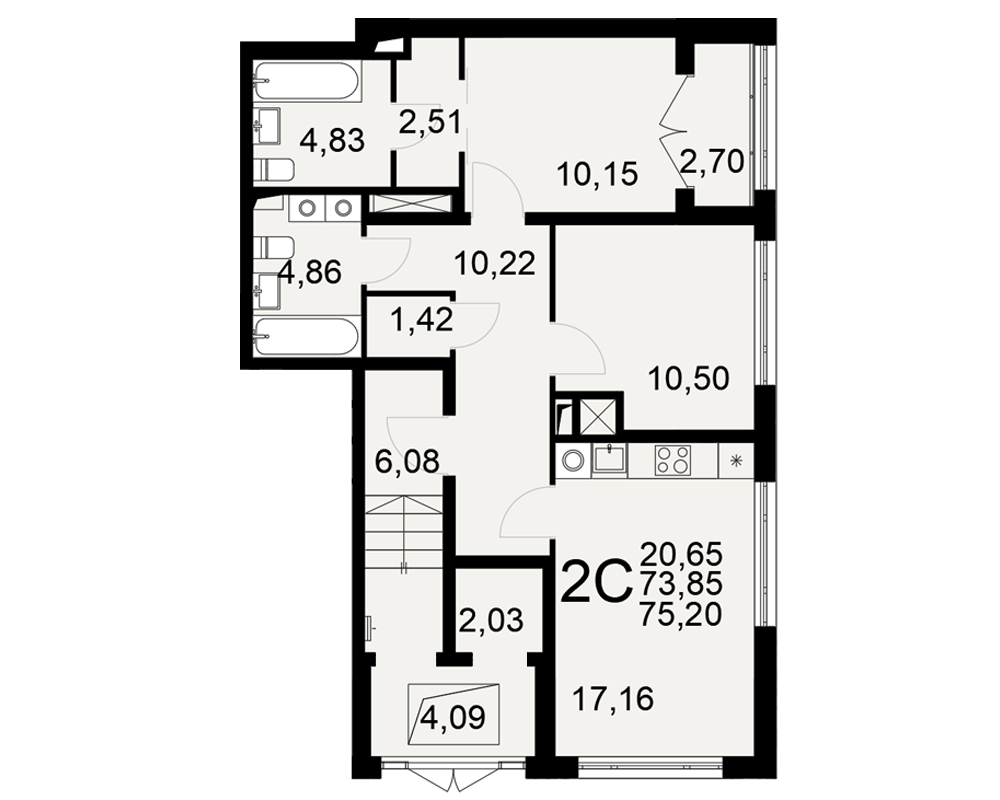 План квартиры