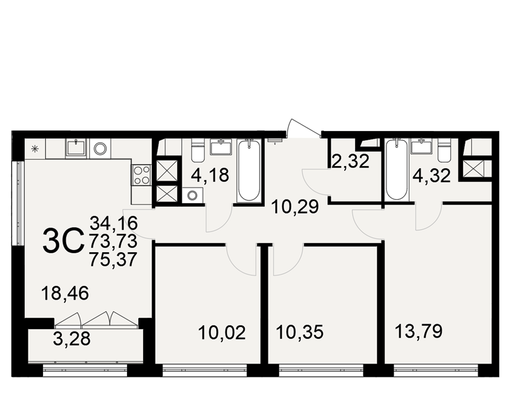 План квартиры