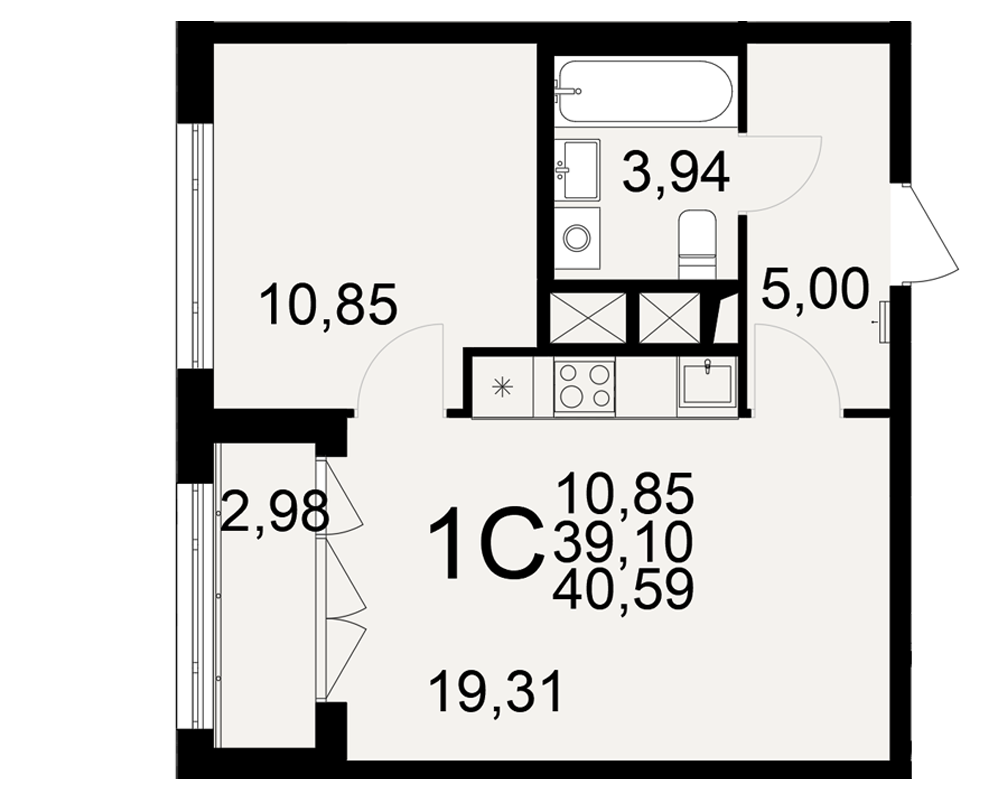 План квартиры