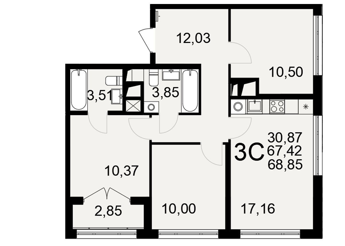 План квартиры