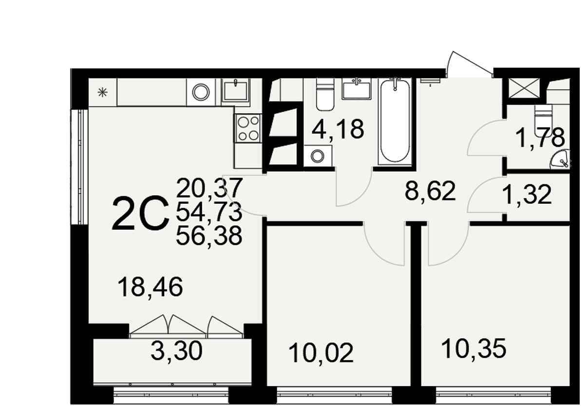 План квартиры