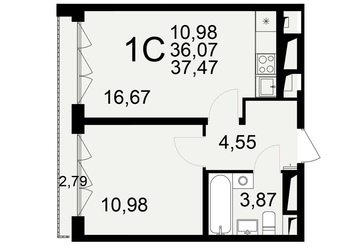 План квартиры
